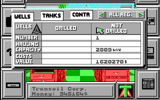 Screenshot Thumbnail / Media File 1 for Oil Imperium (1989)(Softgold)