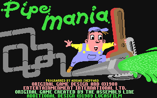 Screenshot Thumbnail / Media File 1 for Pipe Mania (1989)(Empire Interactive)