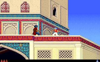 Screenshot Thumbnail / Media File 1 for Prince Of Persia 2 The Shadow And The Flame (1993)(Broderbund)(Rev1)
