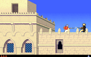 Screenshot Thumbnail / Media File 1 for Prince Of Persia 2 The Shadow And The Flame (1993)(Broderbund)(Rev1)