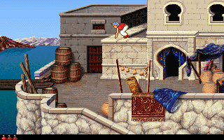 Screenshot Thumbnail / Media File 1 for Prince Of Persia 2 The Shadow And The Flame (1993)(Broderbund)(Rev1)