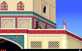 Screenshot Thumbnail / Media File 1 for Prince Of Persia 2 The Shadow And The Flame (1993)(Broderbund Software Inc)(Rev)