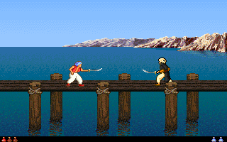 Screenshot Thumbnail / Media File 1 for Prince Of Persia 2 The Shadow And The Flame (1993)(Broderbund Software Inc)(Rev)