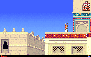 Screenshot Thumbnail / Media File 1 for Prince Of Persia 2 The Shadow And The Flame (1993)(Broderbund Software Inc)