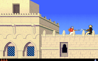 Screenshot Thumbnail / Media File 1 for Prince Of Persia 2 The Shadow And The Flame (1993)(Broderbund)