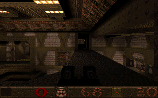 Screenshot Thumbnail / Media File 1 for Quake v1.08 (1996)(Id Software)