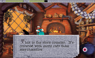 Screenshot Thumbnail / Media File 1 for Quest For Glory Iv Shadows Of Darkness (1993)(Sierra Online)