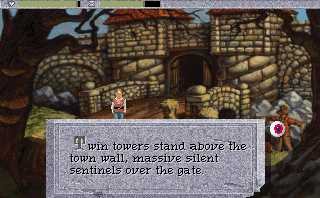 Screenshot Thumbnail / Media File 1 for Quest For Glory Iv Shadows Of Darkness (1993)(Sierra Online)