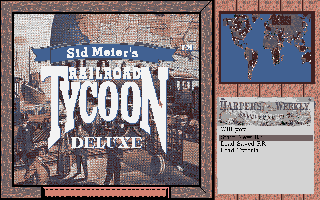 Screenshot Thumbnail / Media File 1 for Railroad Tycoon Deluxe (1993)(Microprose Software Inc)