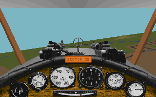 Screenshot Thumbnail / Media File 1 for Red Baron (1990)(Sierra Online)(Rev)