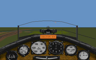 Screenshot Thumbnail / Media File 1 for Red Baron (1990)(Sierra Online)