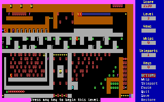 Screenshot Thumbnail / Media File 1 for Return To Kroz (1990)(Apogee)