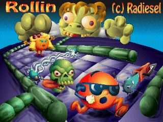 Screenshot Thumbnail / Media File 1 for Rollin Part 1 and Part 2 (1995)(Ticsoft-Homebrew Software)
