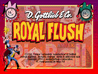 Screenshot Thumbnail / Media File 1 for Royal Flush Pinball (1994)(Amtex)