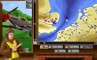 Screenshot Thumbnail / Media File 1 for Secret Weapons Of The Luftwaffe (1991)(LucasFilm Games)