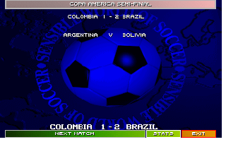 Screenshot Thumbnail / Media File 1 for Sensible World of Soccer 96 97 (1996)(Time Warner)