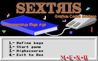 Screenshot Thumbnail / Media File 1 for Sextris (1993)(Inigo Ayu)