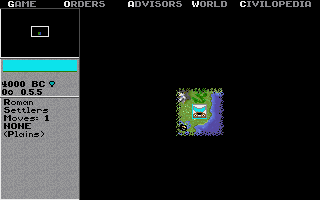 Screenshot Thumbnail / Media File 1 for Sid Meiers Civilization (1992)(Microprose Software Inc)(Rev)