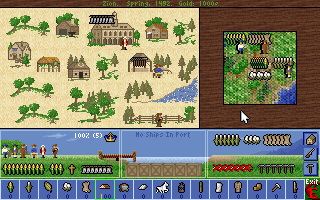 Screenshot Thumbnail / Media File 1 for Sid Meiers Colonization (1994)(Microprose Software Inc)