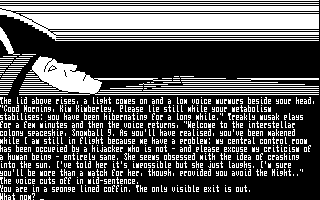 Screenshot Thumbnail / Media File 1 for Silicon Dreams (1986)(Rainbird Software)