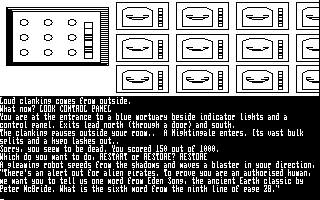 Screenshot Thumbnail / Media File 1 for Silicon Dreams (1986)(Rainbird Software)