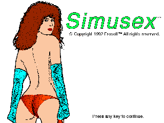 Screenshot Thumbnail / Media File 1 for Simusex (1992)(Erosoft)