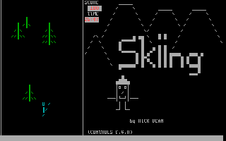 Screenshot Thumbnail / Media File 1 for Skiing (1985)(Rick Dean)
