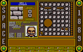 Screenshot Thumbnail / Media File 1 for Space 1889 (1990)(Microprose Software Inc)