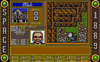 Screenshot Thumbnail / Media File 1 for Space 1889 (1990)(Microprose Software Inc)