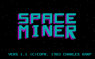 Screenshot Thumbnail / Media File 1 for Space Miner (1983)(Freeware)