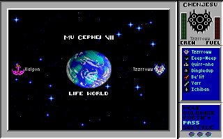 Screenshot Thumbnail / Media File 1 for Star Control (1990)(Accolade)