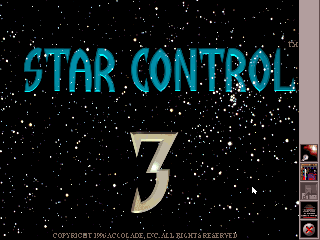 Screenshot Thumbnail / Media File 1 for Star Control 3 (1996)(Accolade)