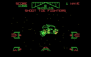 Screenshot Thumbnail / Media File 1 for Star Wars (1983)(Broderbund Software Inc)(Rev)