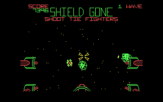 Screenshot Thumbnail / Media File 1 for Star Wars (1983)(Broderbund Software Inc)