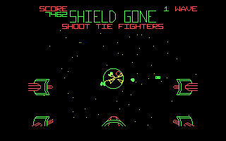 Screenshot Thumbnail / Media File 1 for Star Wars (1983)(Broderbund Software Inc)