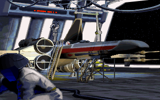 Screenshot Thumbnail / Media File 1 for Star Wars X Wing (1993)(Lucas Arts)