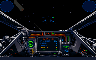 Screenshot Thumbnail / Media File 1 for Star Wars X Wing (1993)(Lucas Arts)