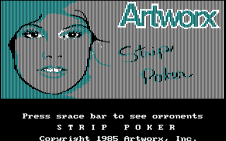 Screenshot Thumbnail / Media File 1 for Strip Poker (1985)(Artworx)