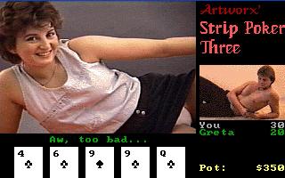 Screenshot Thumbnail / Media File 1 for Strip Poker III (1991)(Artworx)