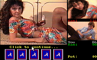 Screenshot Thumbnail / Media File 1 for Strip Poker III (1994)(Artworx)