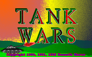 Screenshot Thumbnail / Media File 1 for Tankwars (1992)(Kenneth Morse)