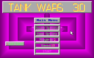 Screenshot Thumbnail / Media File 1 for Tankwars (1992)(Kenneth Morse)