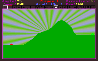 Screenshot Thumbnail / Media File 1 for Tankwars (1992)(Kenneth Morse)