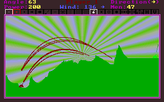 Screenshot Thumbnail / Media File 1 for Tankwars (1992)(Kenneth Morse)