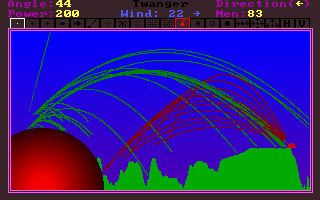 Screenshot Thumbnail / Media File 1 for Tankwars (1992)(Kenneth Morse)