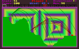 Screenshot Thumbnail / Media File 1 for Tankwars (1992)(Kenneth Morse)