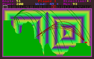 Screenshot Thumbnail / Media File 1 for Tankwars (1992)(Kenneth Morse)