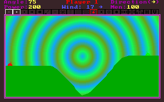 Screenshot Thumbnail / Media File 1 for Tankwars (1992)(Kenneth Morse)