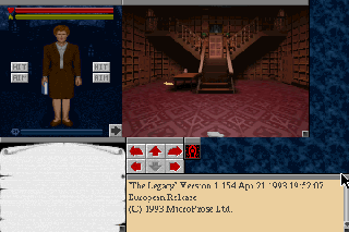 Screenshot Thumbnail / Media File 1 for The Legacy Realm Of Terror (1993)(Microprose Software Inc)(Rev1)