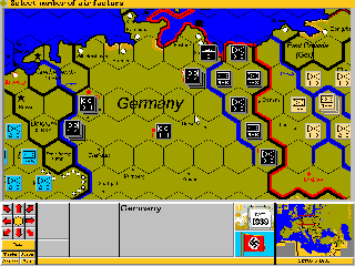 Screenshot Thumbnail / Media File 1 for Third Reich PC (1996)(Avalon Hill)